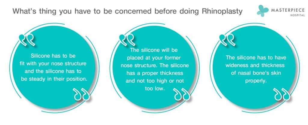 What’s thing you have to be concerned before doing Rhinoplasty