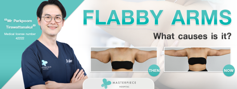 What causes saggy arms and big upper arms? How can it be fixed?