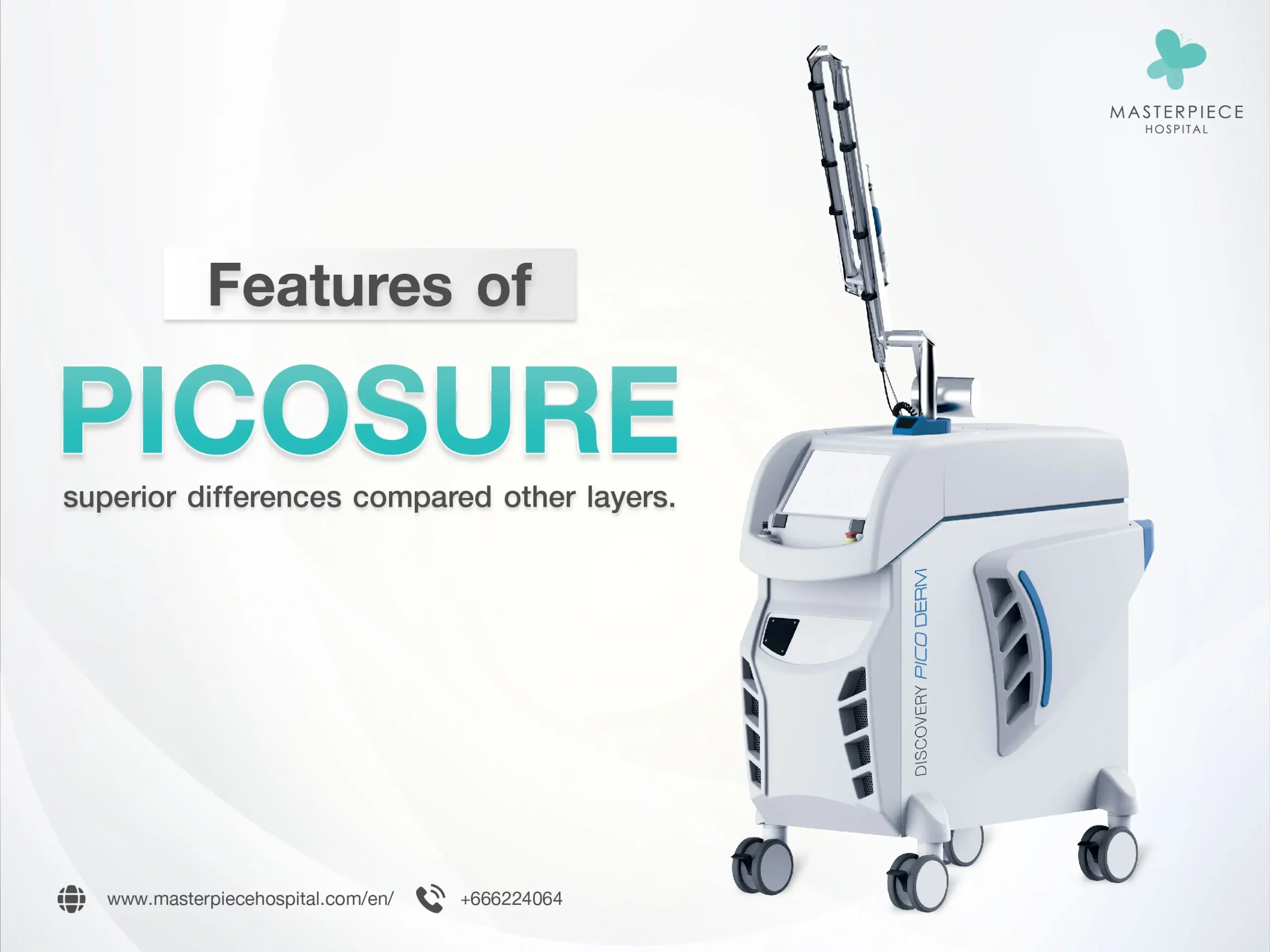 Features of PICOSURE and its superior differences compared to PicoWay, Enlighten, or other lasers.
