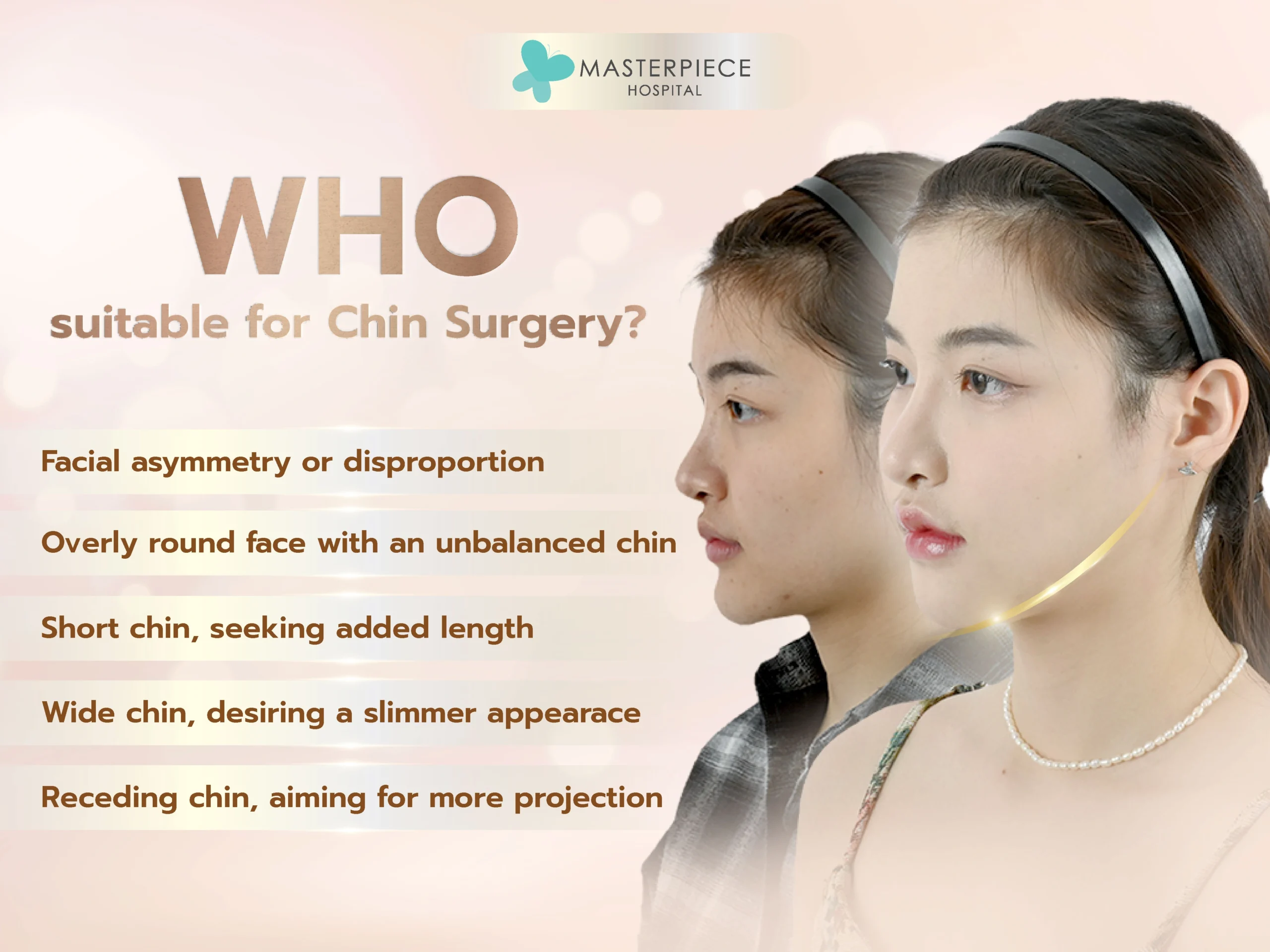 Chin Surgery: Create a Slimmer, Well-Balanced Facial Profile - Masterpiece