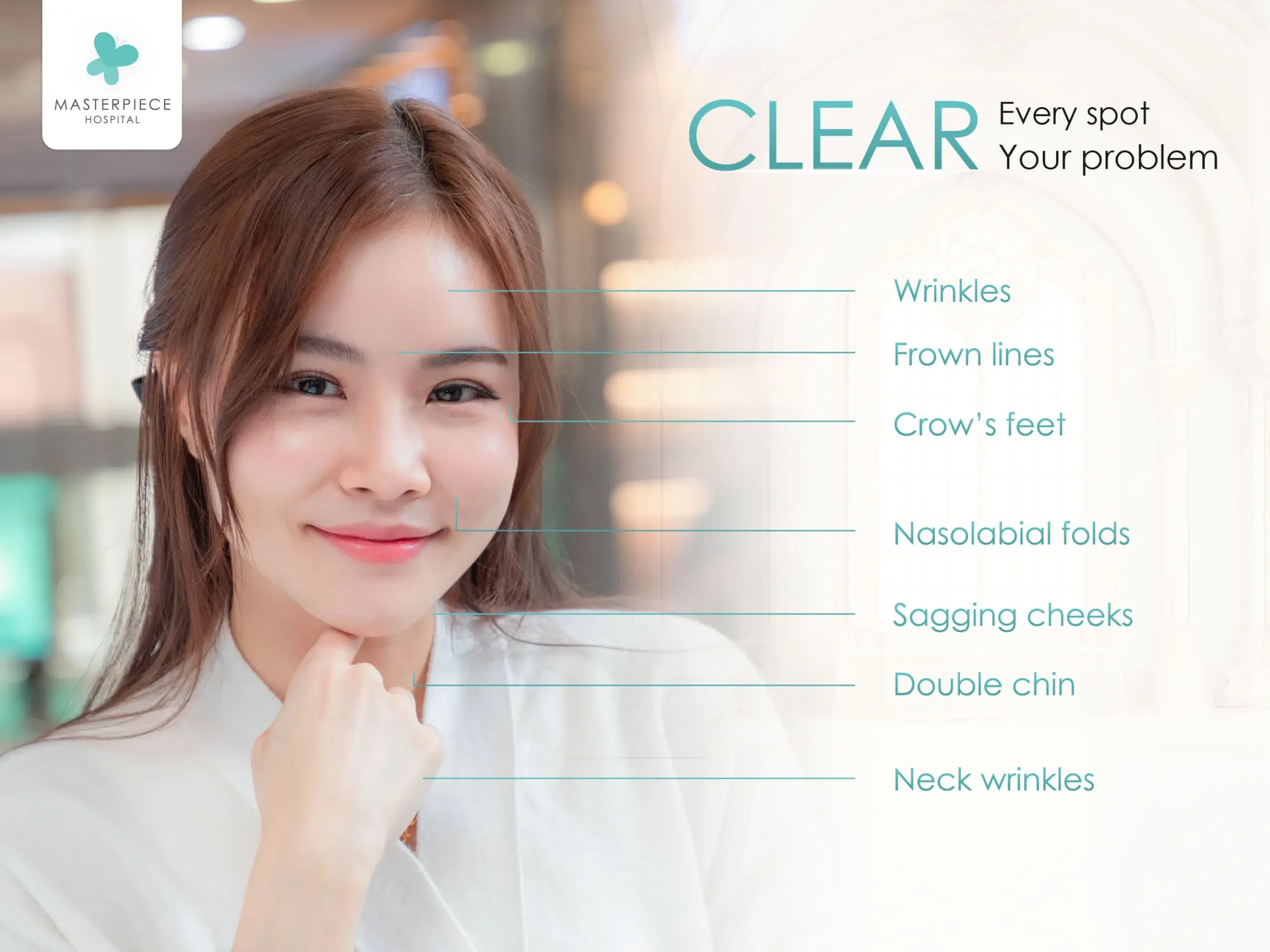MORPHEUS8 can be used to tighten various areas across the face and neck.