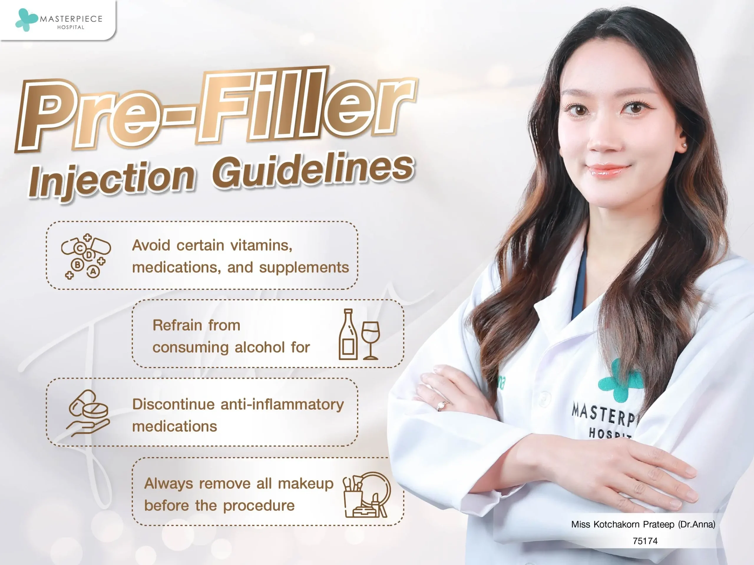 Pre-Filler Injection Guidelines