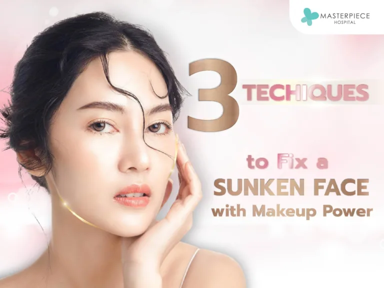 3 Techniques to Fix a Sunken Face with Makeup Power