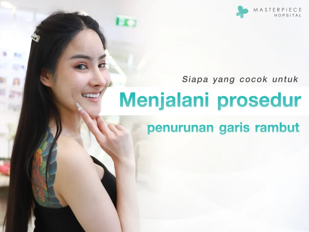 Siapa yang Cocok untuk Menggeser Garis Rambut dan Mengecilkan Dahi