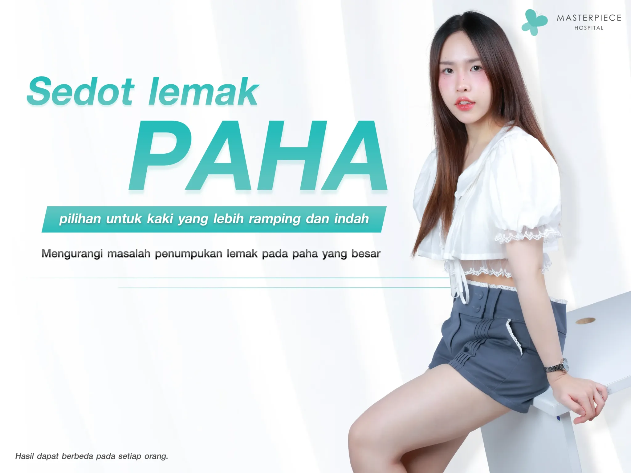 Sedot Lemak Paha Mengatasi Lemak Menumpuk, Paha Besar, dan Selulit pada Kaki