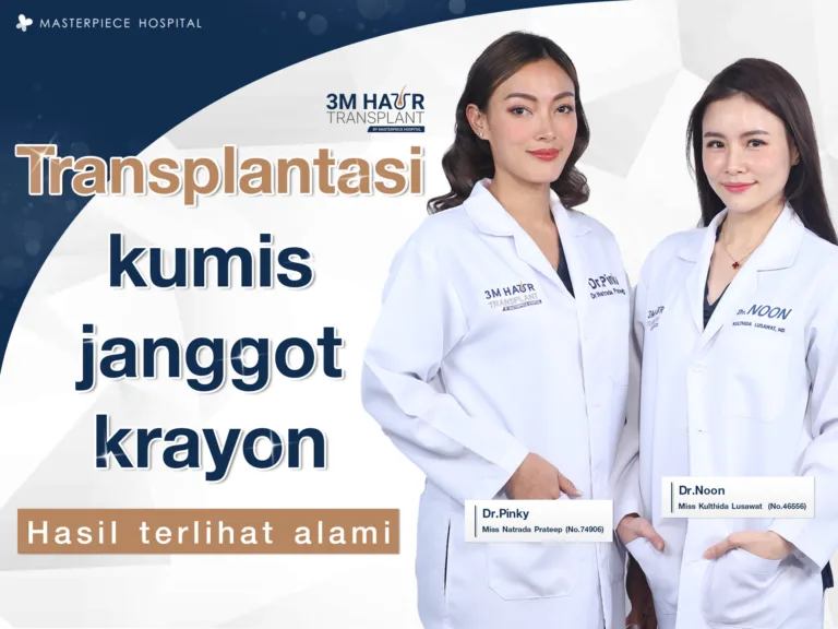 Transplantasi Kumis dan Janggut dengan Hasil yang Tampak Alami