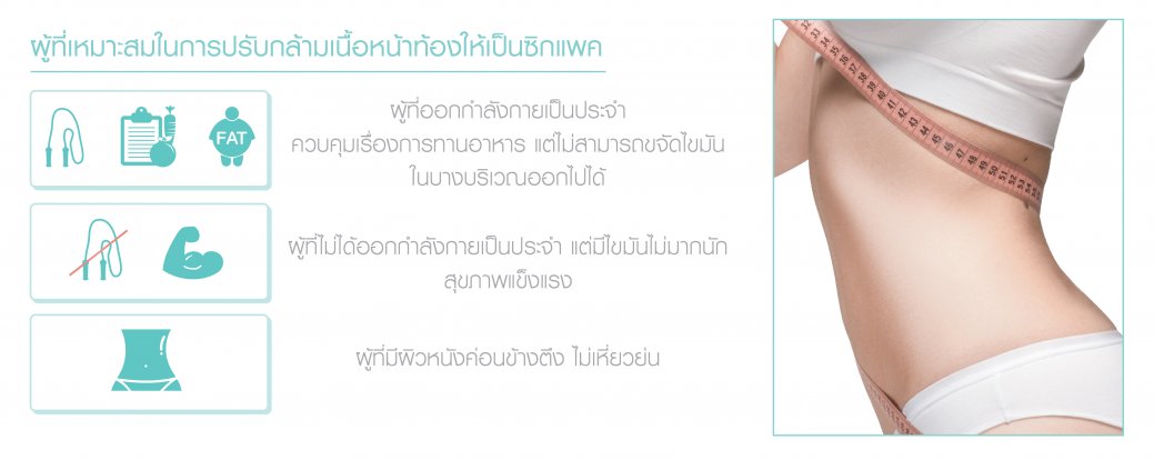 ดูดไขมัน ซิกแพค (SIX PACK LIPOSUCTION) ดูดไขมัน ซิกแพค (SIX PACK LIPOSUCTION)