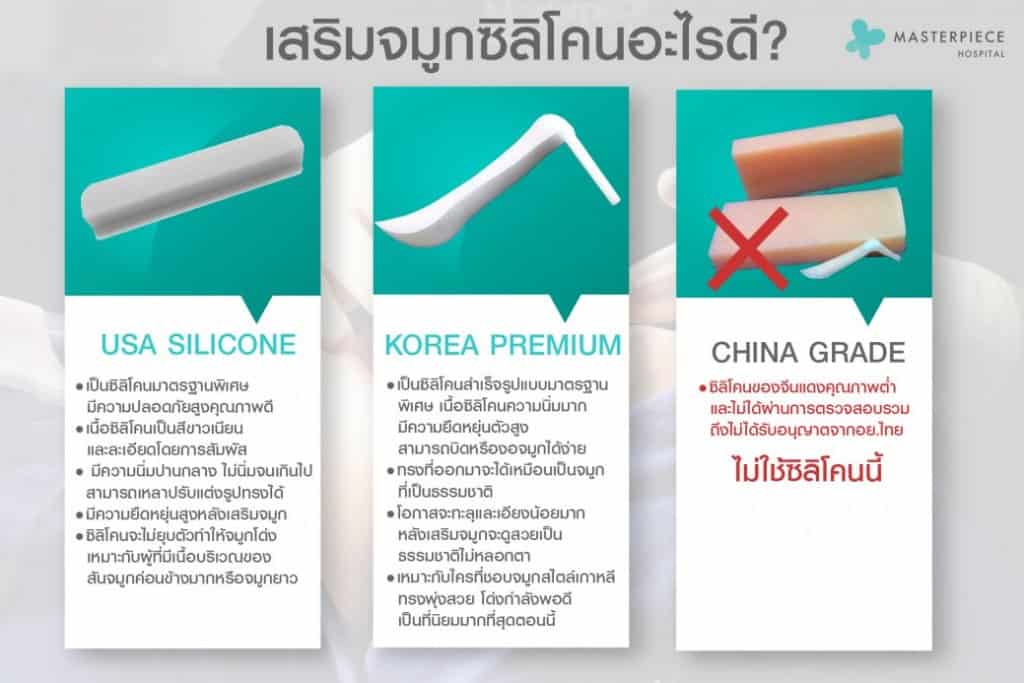 เสริมจมูกกระดูกอ่อนหลังหู - Masterpiece Hospital เสริมจมูกกระดูกอ่อนหลังหู - Masterpiece Hospital
