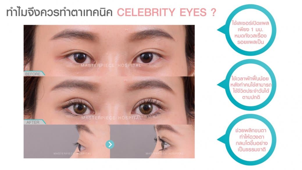 ทำตาด้วยเทคนิค CELEBRITY EYES