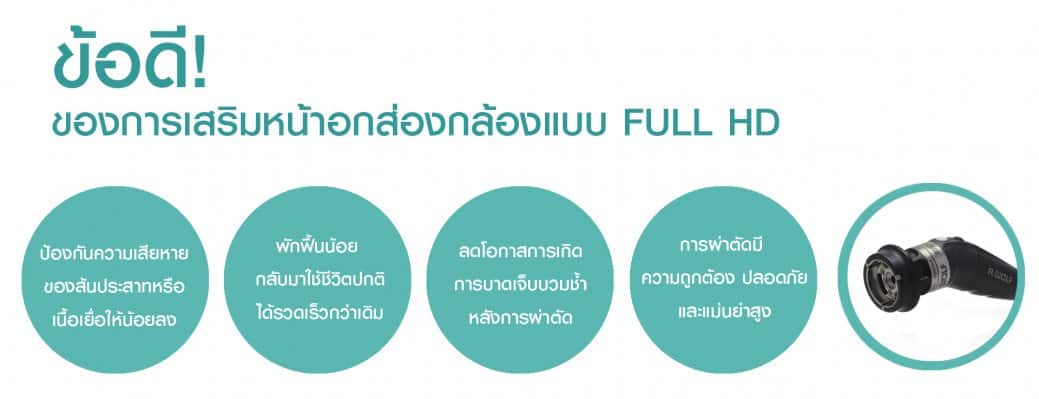 ข้อดี เสริมหน้าอกแบบ ส่องกล้องที่ Masterpiece Hospital
