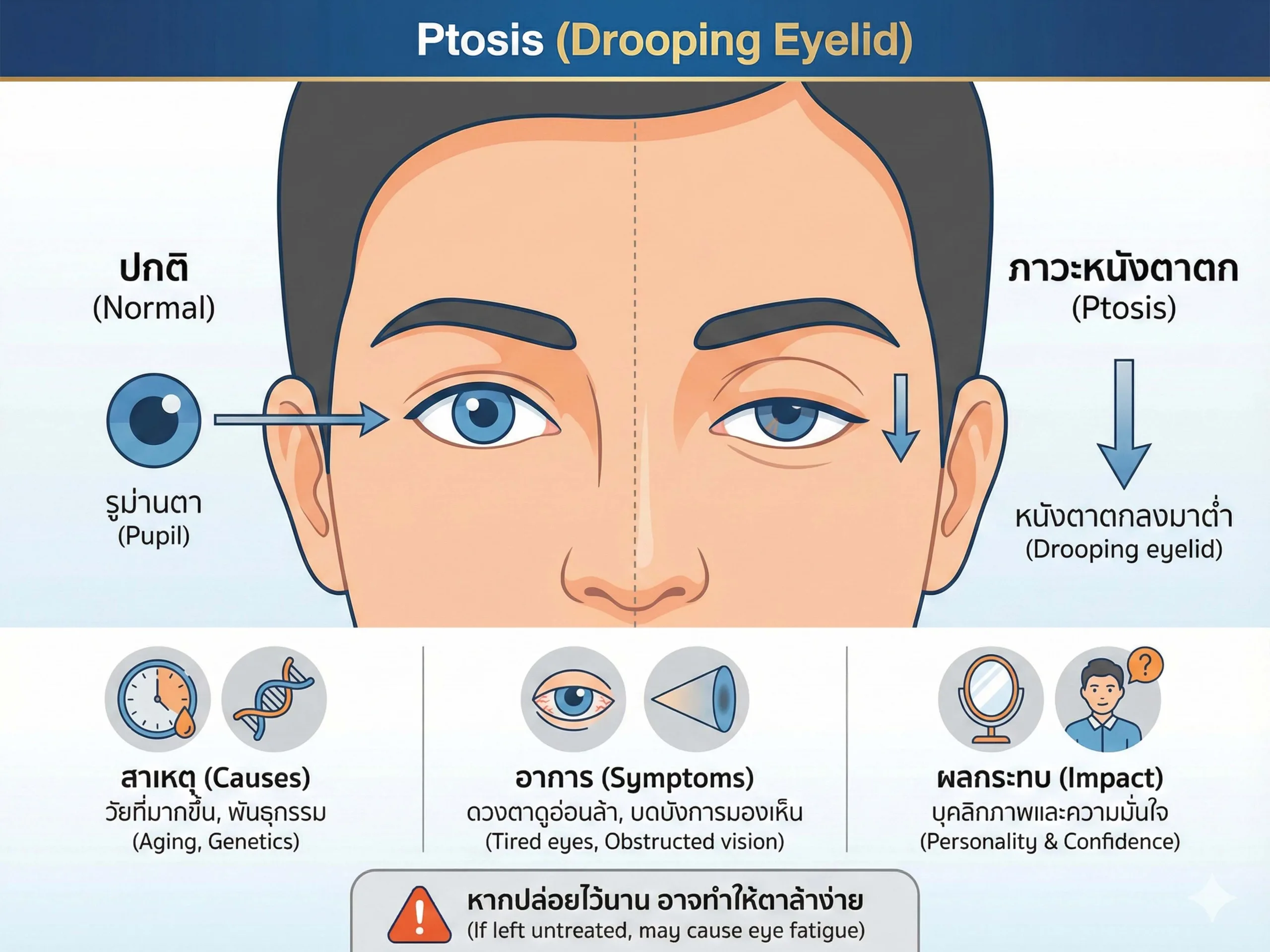 หนังตาตกคืออะไร