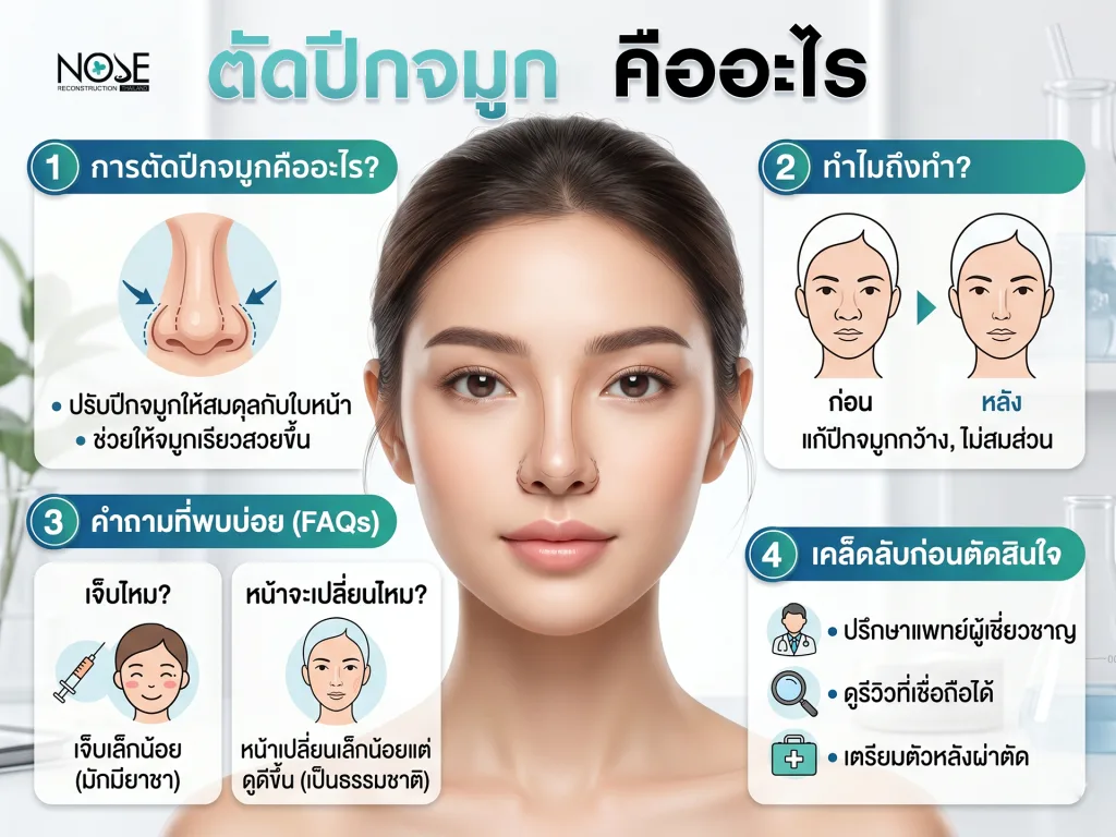 ตัดปีกจมูก คืออะไร ?