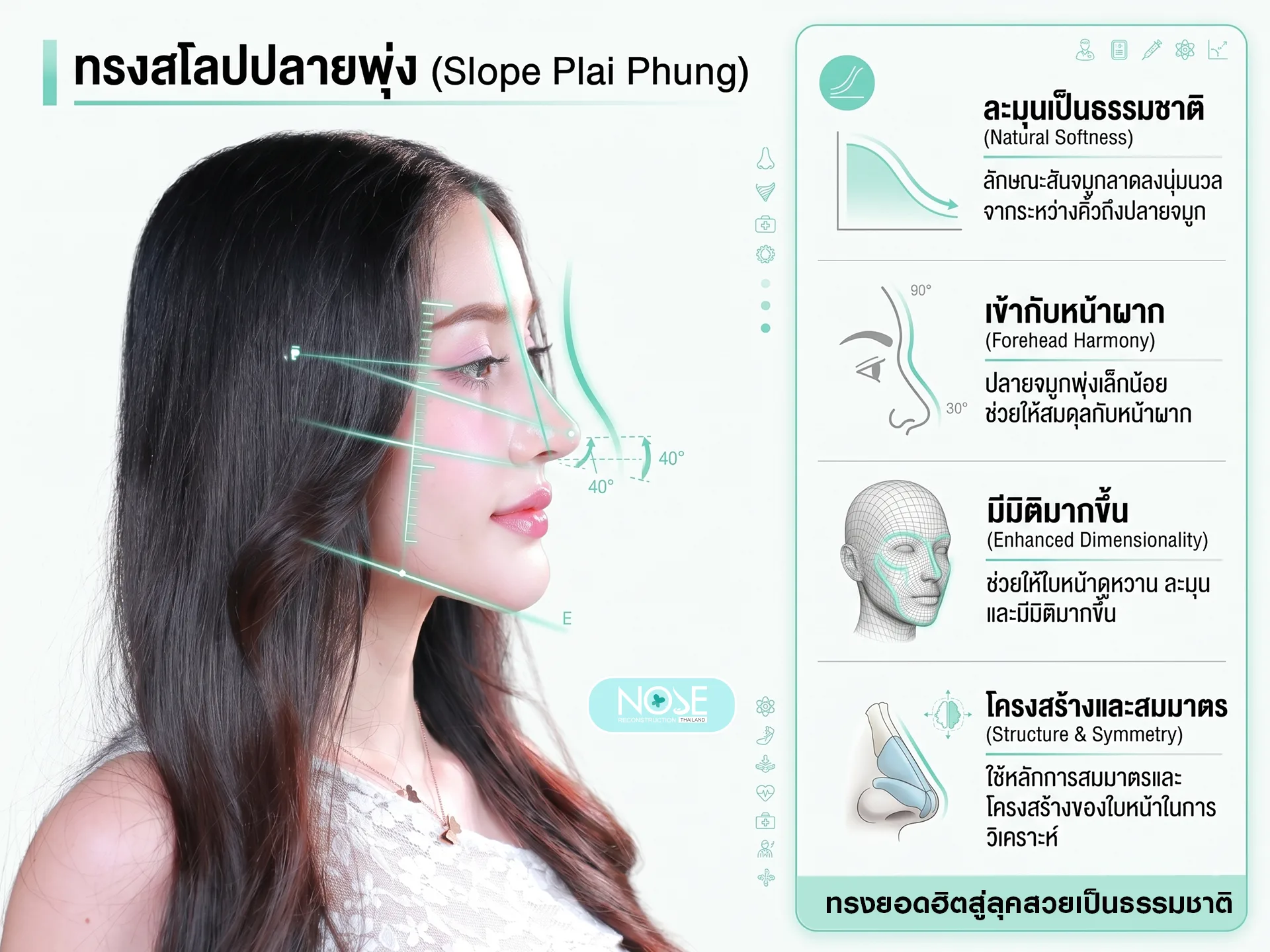 ทรงสโลปปลายพุ่ง