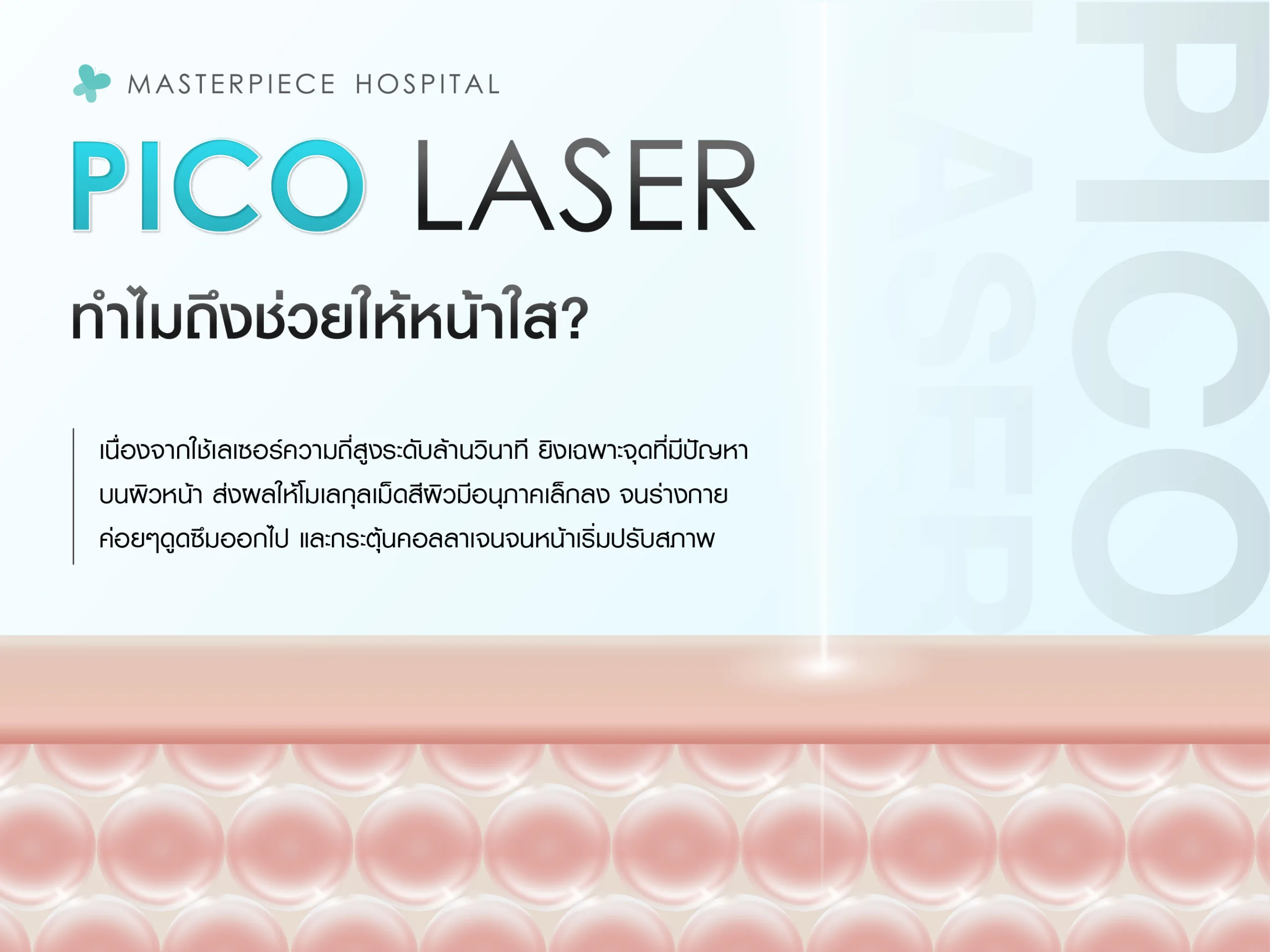 ทำไม PICO LASER ถึงช่วยให้หน้าใส?