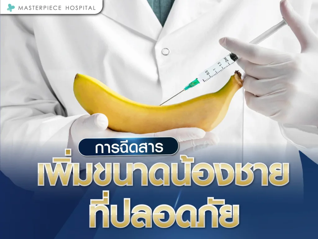 การฉีดสารเพิ่มขนาดชายที่ปลอดภัยมี