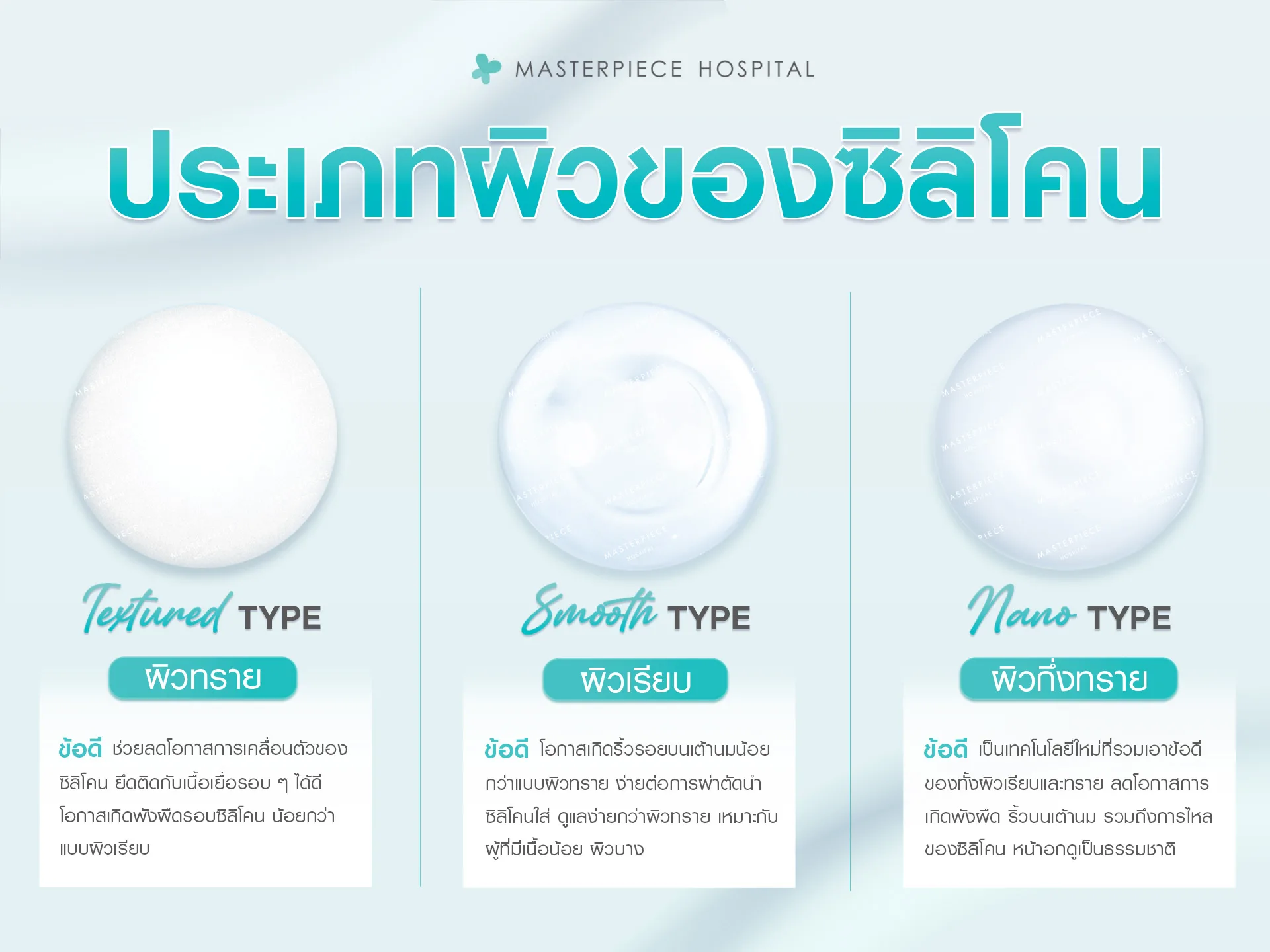 ผิวสัมผัส ซิลิโคน