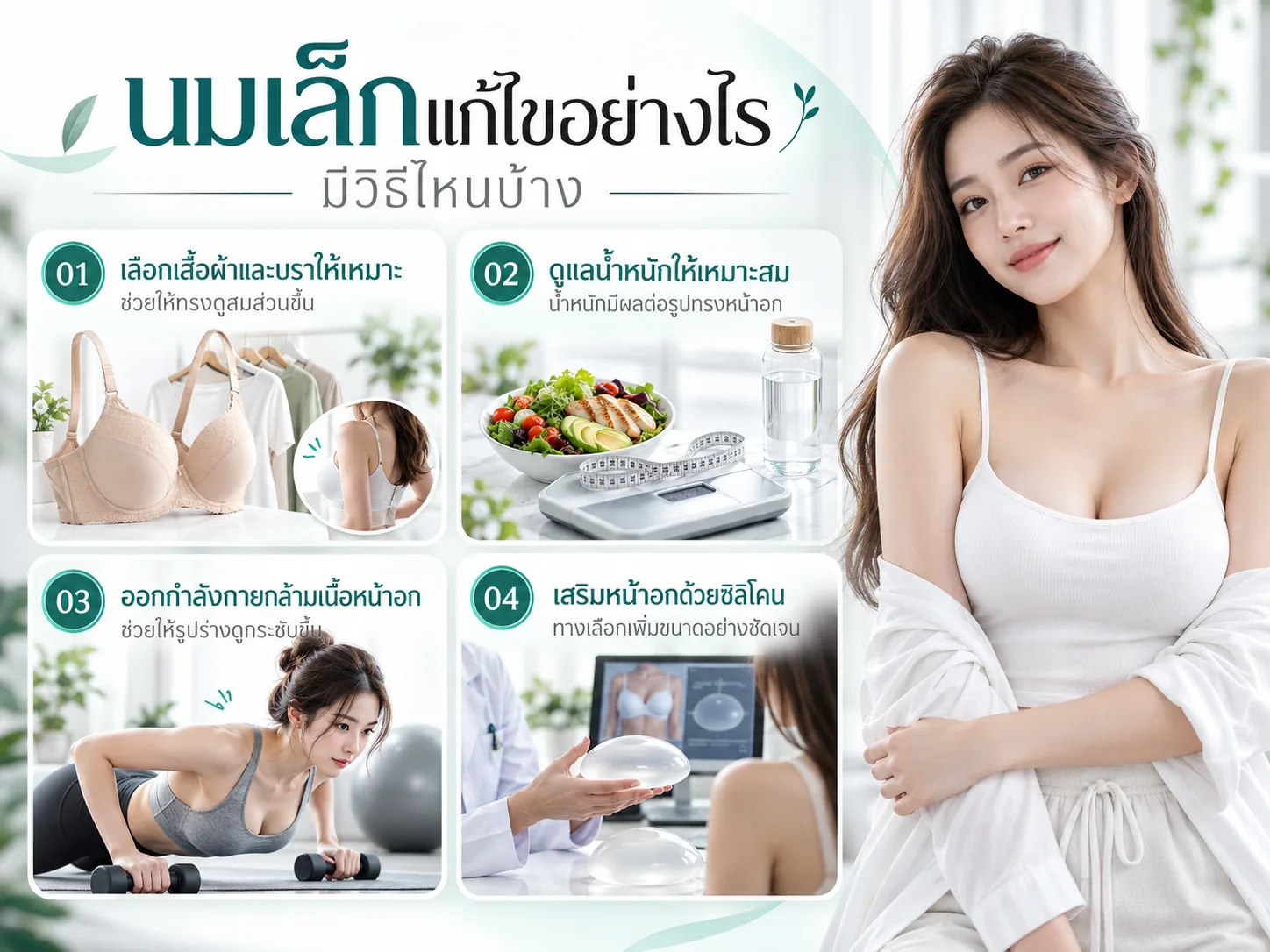 นมเล็กแก้ไขอย่างไร