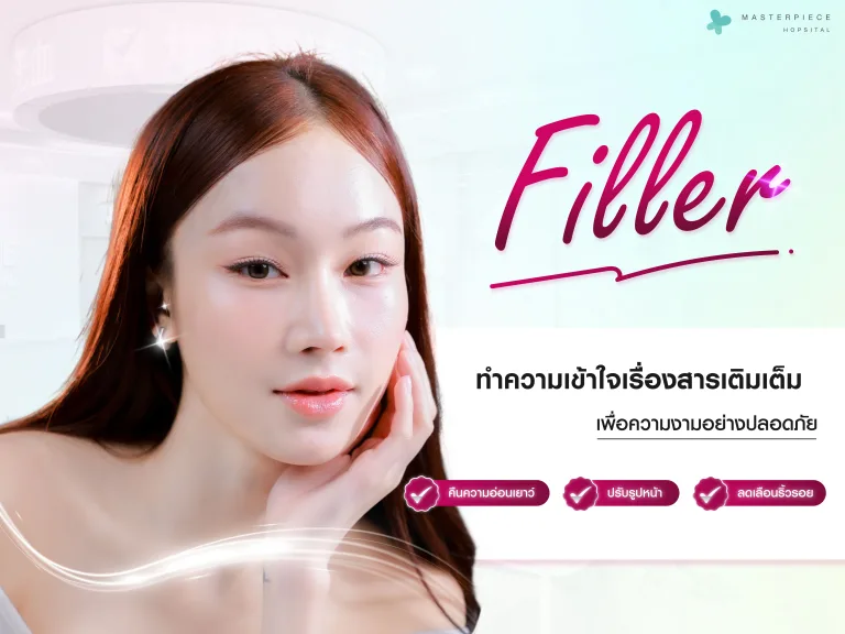 ฟิลเลอร์ (Filler) ทำความเข้าใจเรื่องสารเติมเต็มเพื่อความงามอย่างปลอดภัย