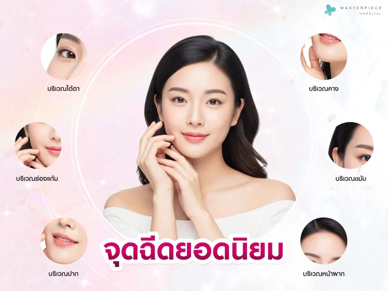 จุดฉีดยอดนิยม