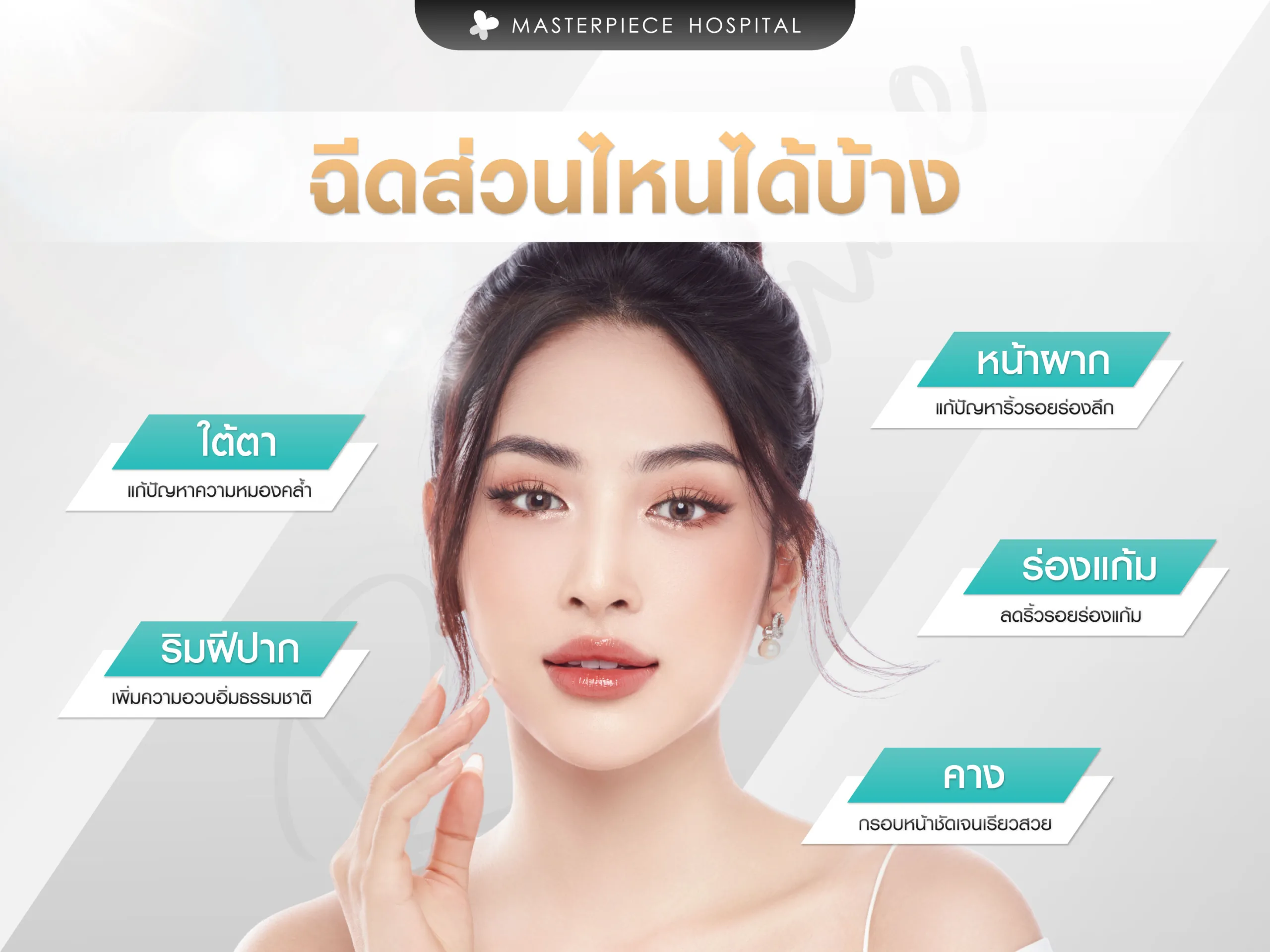 ฟิลเลอร์ restylane ฉีดส่วนไหนได้บ้าง