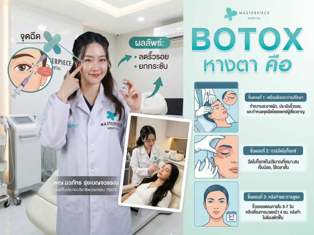 โบท็อกซ์หางตาคือ