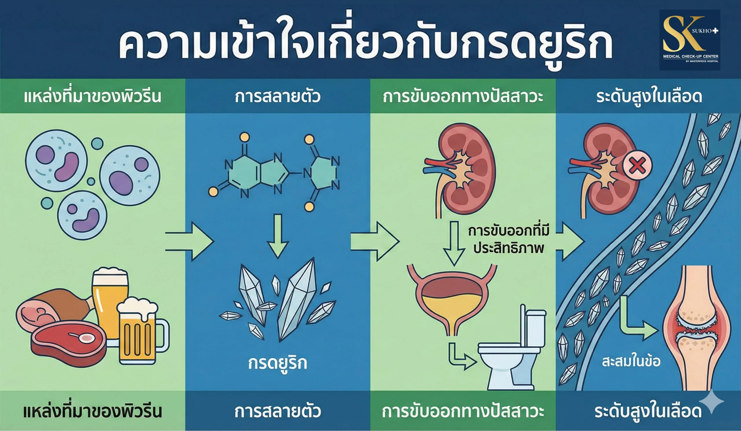 กรดยูริกคืออะไร