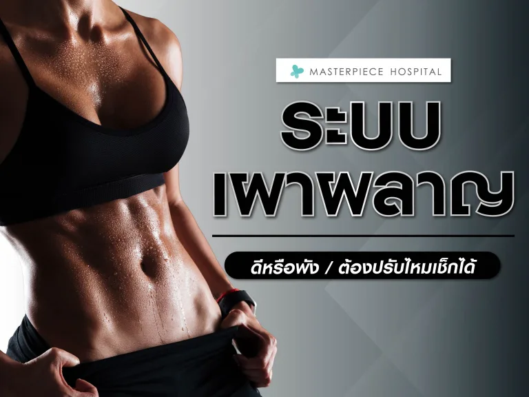 ระบบเผาผลาญ ดีหรือพัง ต้องปรับไหมเช็กได้