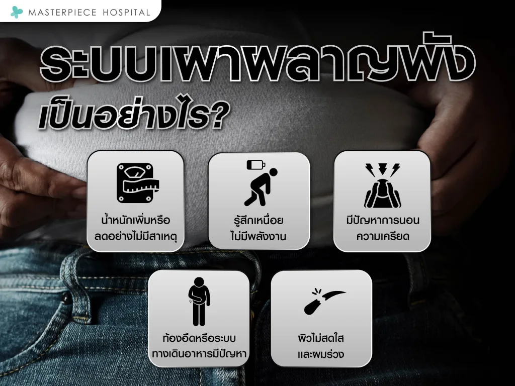 ระบบเผาผลาญพังเป็นอย่างไร