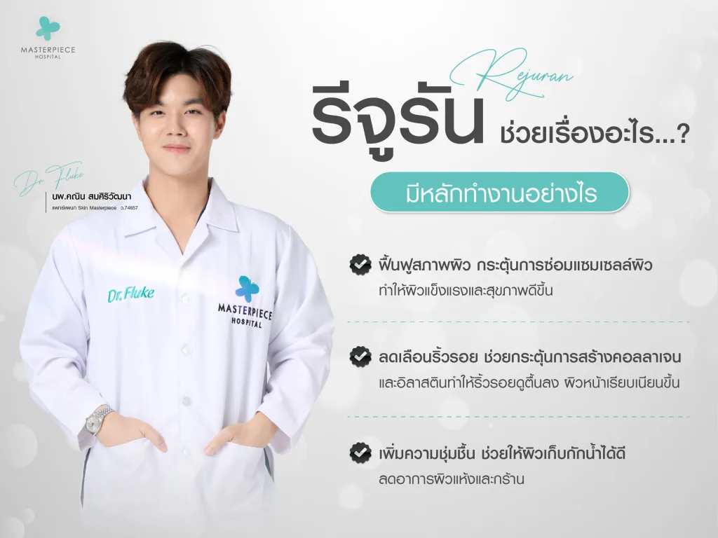 รีจูรัน (Rejuran) ช่วยเรื่องอะไร มีหลักทำงานอย่างไร