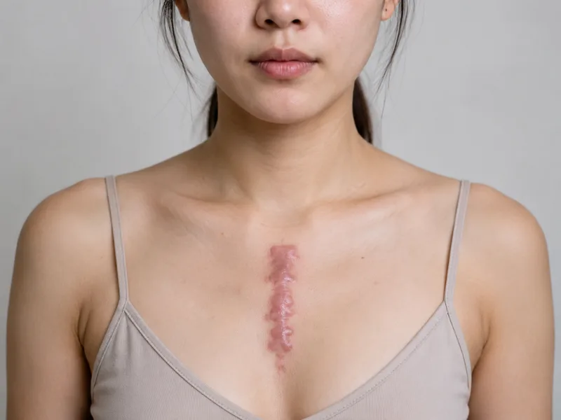 คีลอยด์ต่างจากแผลเป็นนูนอย่างไร