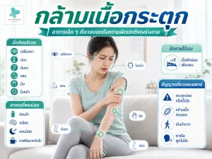 กล้ามเนื้อกระตุก อาการเล็ก ๆ ที่อาจบอกถึงความผิดปกติของร่างกาย
