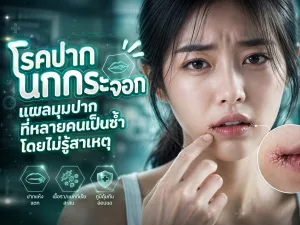 โรคปากนกกระจอก แผลมุมปากที่หลายคนเป็นซ้ำโดยไม่รู้สาเหตุ