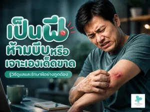 เป็นฝีห้ามบีบหรือเจาะเองเด็ดขาด รู้วิธีดูแลและรักษาฝีอย่างถูกต้อง