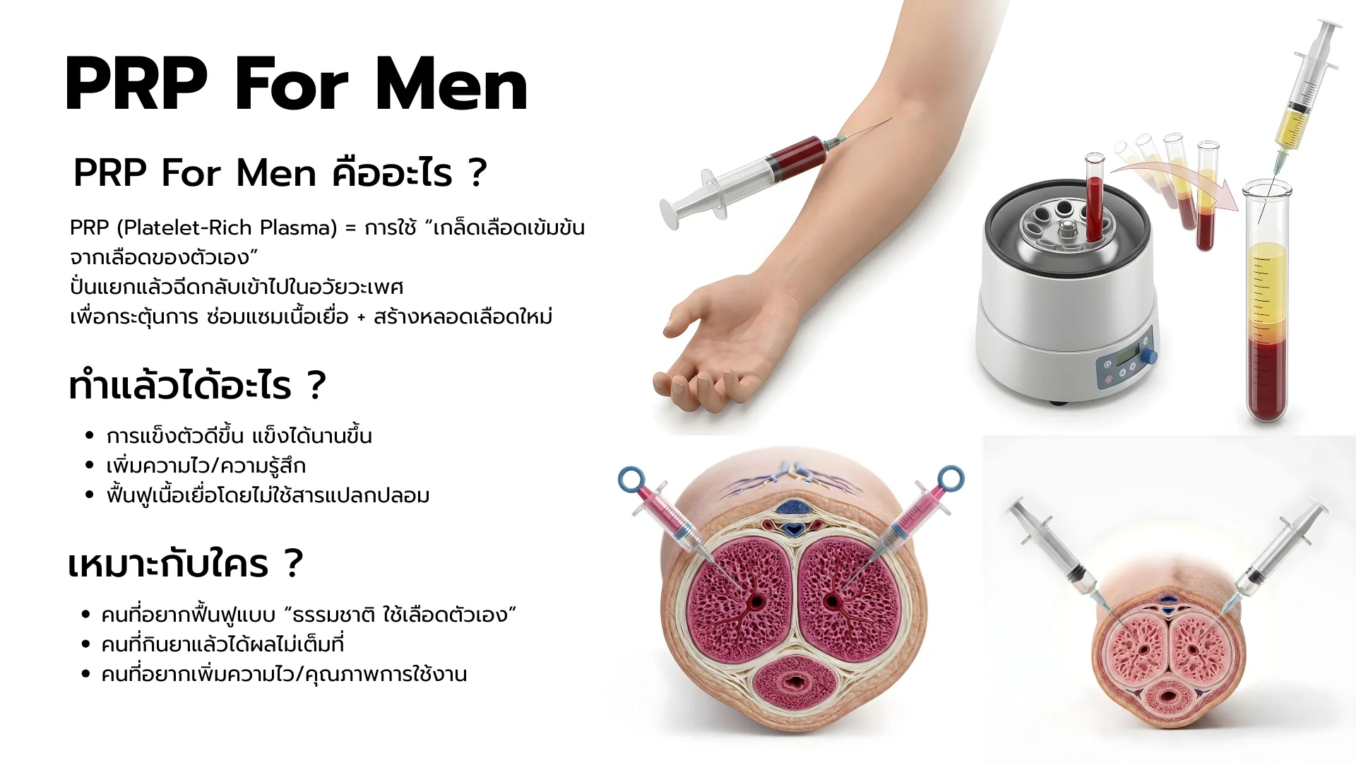 P-Shot For Men(PRP)