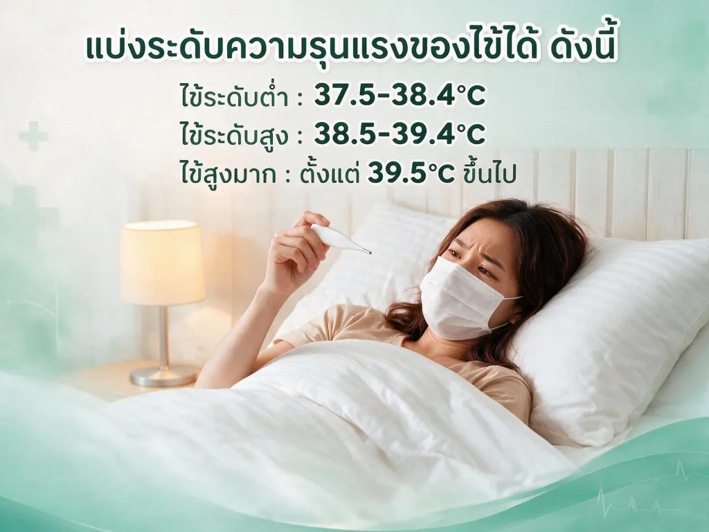 แบ่งระดับความรุนแรงของไข้