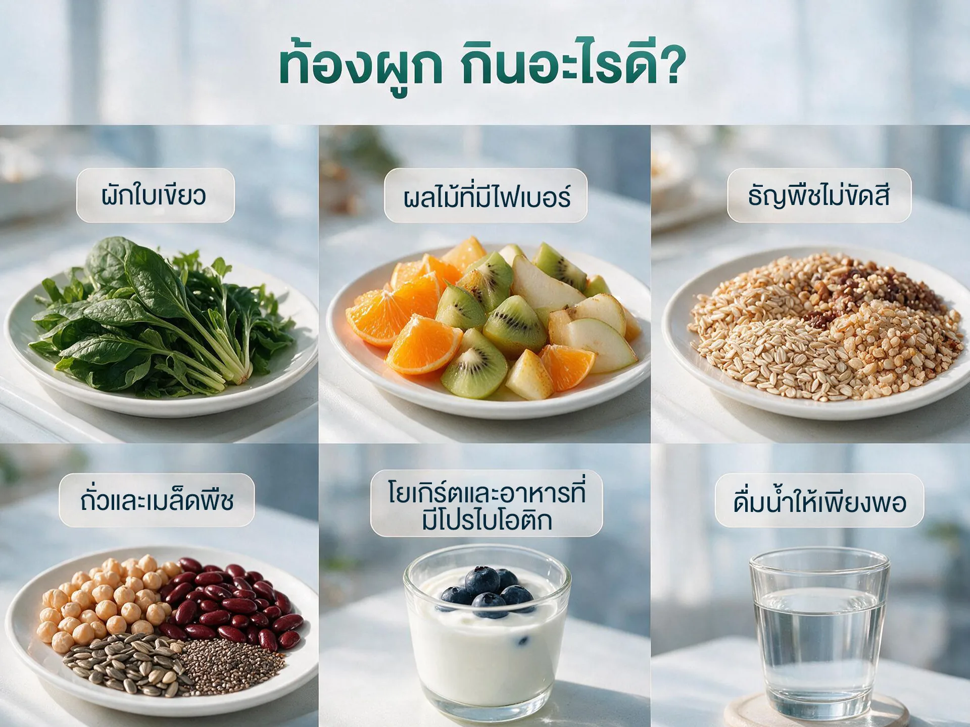 ท้องผูก กินอะไรดี?