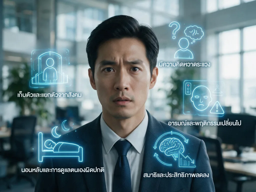 อาการของโรคจิตเภท