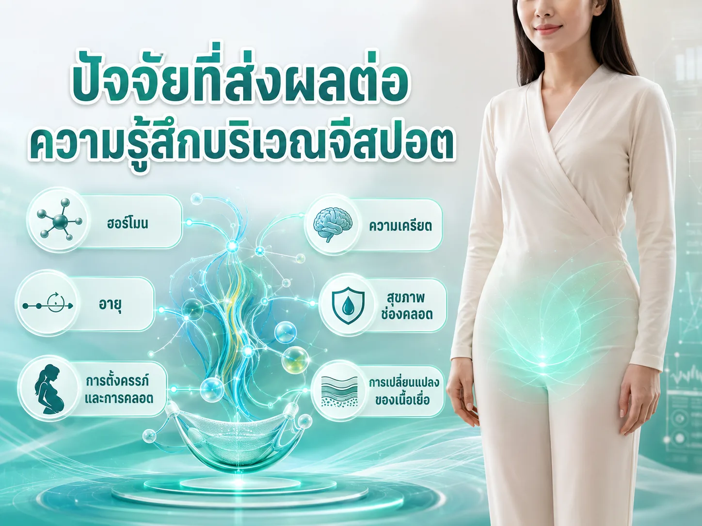 ปัจจัยที่ส่งผลต่อความรู้สึกบริเวณจีสปอต