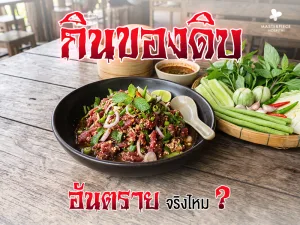 กินของดิบ อันตรายจริงไหม? รวมความเสี่ยงที่หลายคนมองข้าม