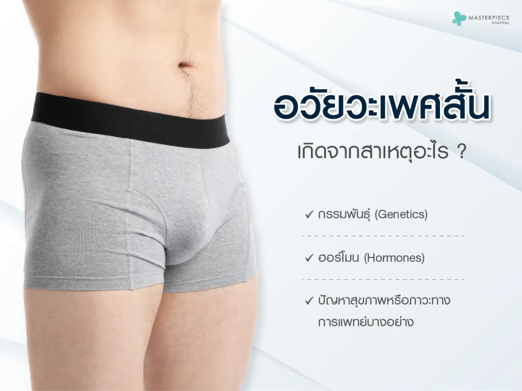 อวัยวะเพศสั้น เกิดจากสาเหตุอะไร?