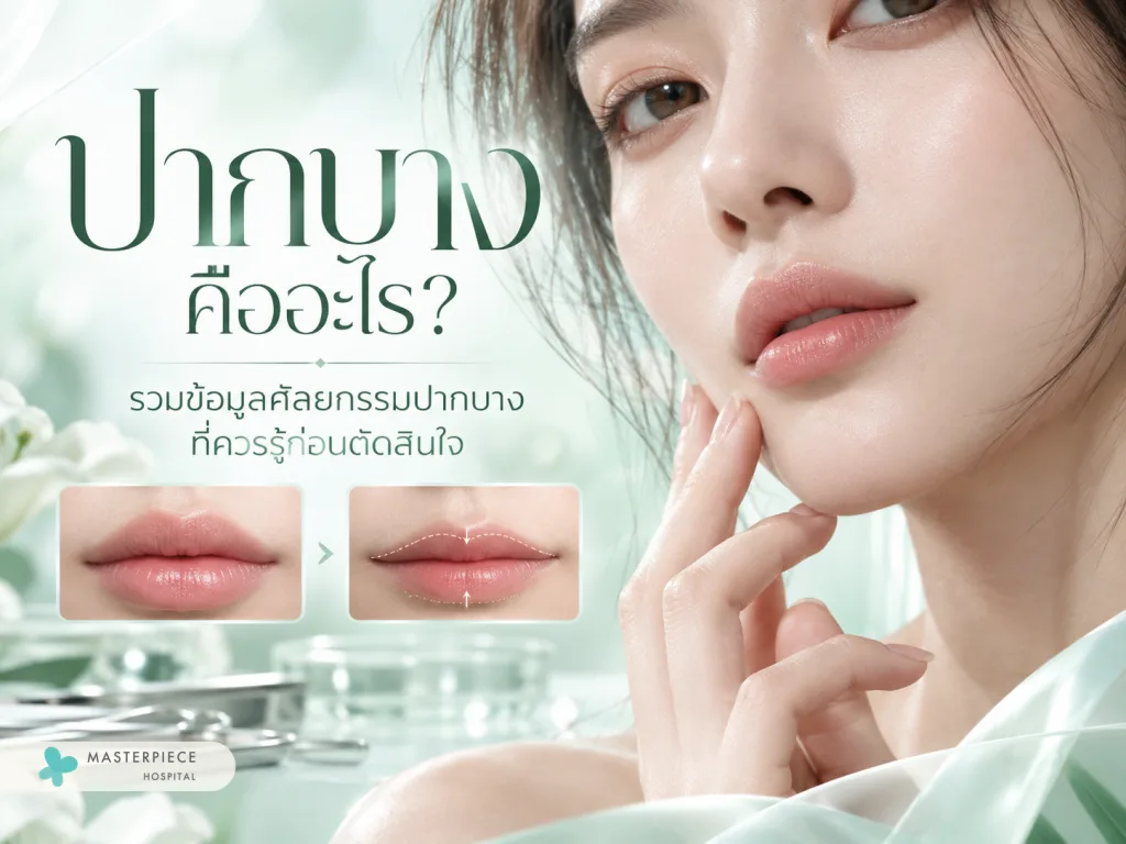 ปากบาง คืออะไร? รวมข้อมูลศัลยกรรมปากบางที่ควรรู้ก่อนตัดสินใจ