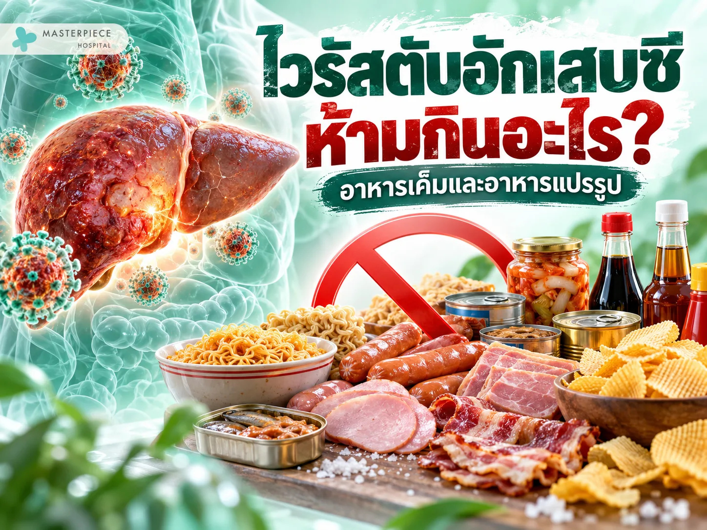 อาหารเค็มและอาหารแปรรูป