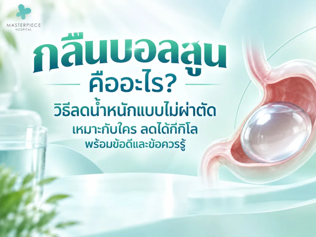 กลืนบอลลูน คืออะไร? วิธีลดน้ำหนักแบบไม่ผ่าตัด เหมาะกับใคร ลดได้กี่กิโล พร้อมข้อดีและข้อควรรู้